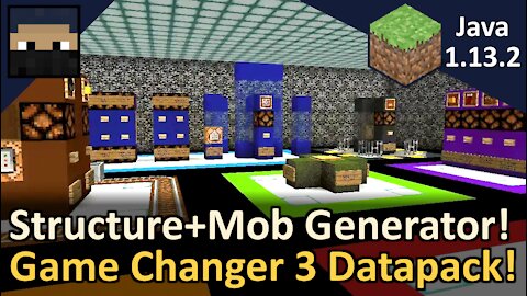 Game Changer 3 Biome Specific Structure Generator Datapack! For Minecraft Java 1.13, 1.14, and 1.15! Tyruswoo Minecraft