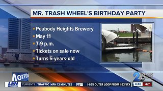 Mr. Trash Wheel celebrates 5th birthday with a 'trashy bashy'