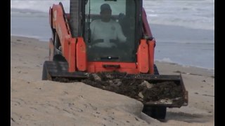 Double red flags flying in Vero Beach