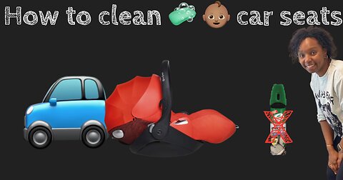 How I clean Cybex Cloud Q Infant Car Seats