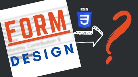 Learn How to Design HTML Form using CSS for a Better User Experience