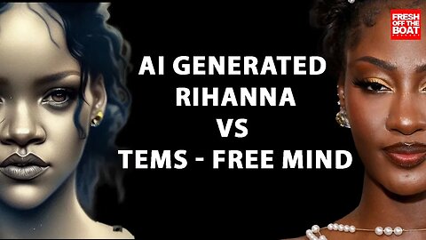 RIHANNA COVERS TEMS "FREE MIND" SONG -ARTIFICIAL INTELLIGENCE VERSION | RISE OF THE MACHINES