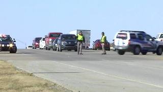 Muskogee Turnpike closes due to multiple vehicle accident