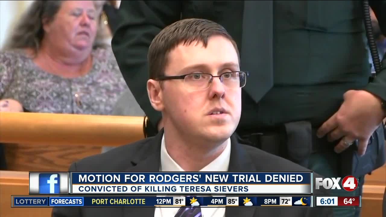 Motion for Rodgers' new trial denied