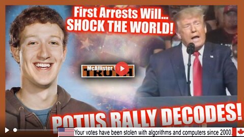 RALLY DECODES! ZUCK FIRST ARREST?! WENDY...OBAMA...THE STANDARD! DISCLOSURE IS HERE!