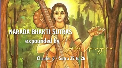 Chapter 6 - Sutra 25 to 26