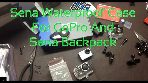 Sena GP-10-A0202 Waterproof Case And GoPro Backpack Overview