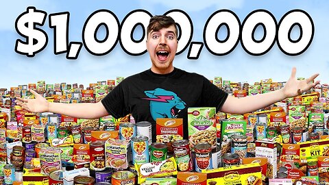 Giving $1,000,000 Of Food To People In Need