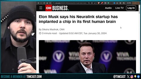 Elon Musk Has Implanted FIRST Neuralink Brain Chip, The AI Cyborg APOCALYPSE Has Begun