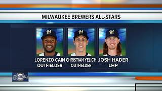 3 Brewers are All-Stars; Aguilar among 5 for final vote