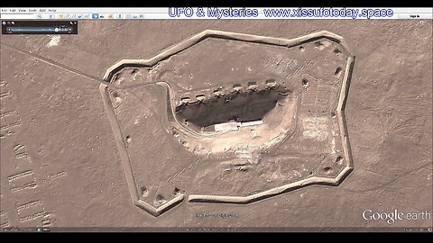 Chinese UFO base, secret aircraft on anti-gravity.