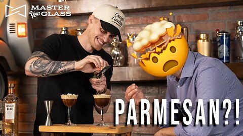 SERIOUSLY?! Parmesan Espresso Martini With Notjustabartender | Master Your Glass