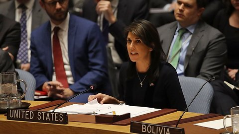 Nikki Haley To UN: US Believes Russia Used Nerve Agent In UK Attack
