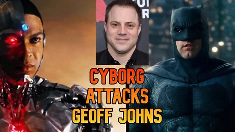 Justice League Ray Fisher Trying To Cancel Dc Comics Geoff Johns