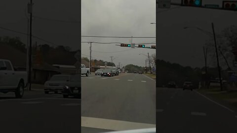 Close call on motorcycle