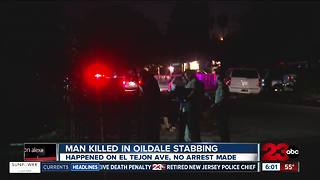 Man killed in Oildale stabbing