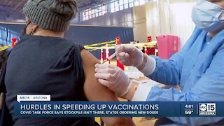 Hurdles in speeding up vaccinations