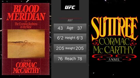 Blood Meridian VS Suttree - Cormac McCarthy Book WARS