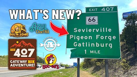 What's New In Pigeon Forge & Sevierville? (Spring 2023 Tour)