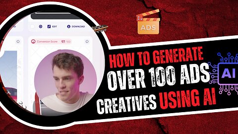 How to Generate Over 100 Ads Creative Using AI