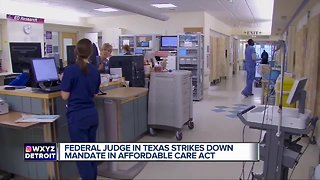 Texas Federal judge strikes down mandate in Affordable Care Act