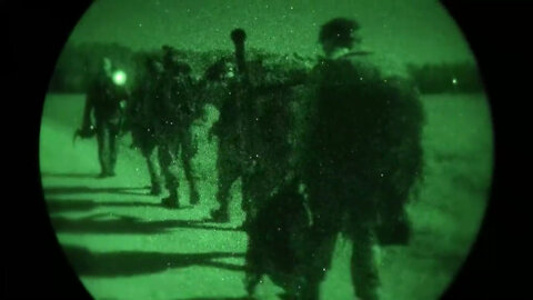 Marines fly in the dark