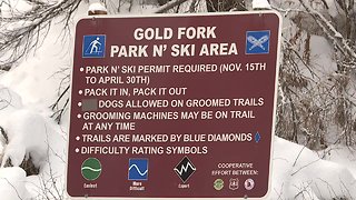 Park n' ski provides recreational opportunities in the snow