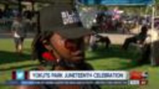 Juneteenth celebration takes place at Yokuts Park