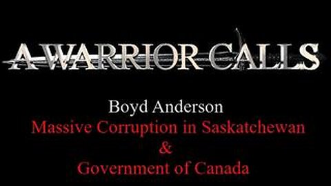 Massive Corruption in Saskatchewan & Government of Canada
