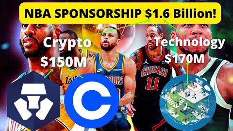 NBA Sponsorships Reach a New High of $1.6 Billion Thanks to Crypto and Technology Partnerships!