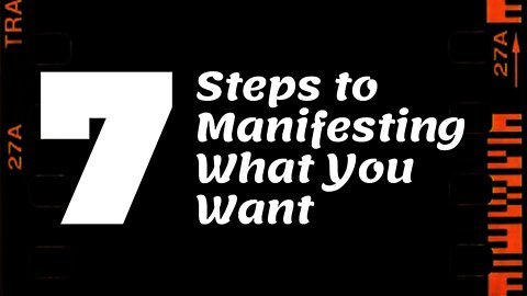 7 Steps to Manifesting What You Want - Powerful Manifestation #Shorts