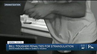 Senates Passes Bills Aimed To Toughen Penalties For Strangulation