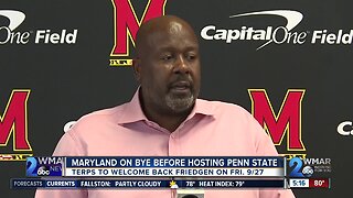 Maryland on bye week before hosting Penn State