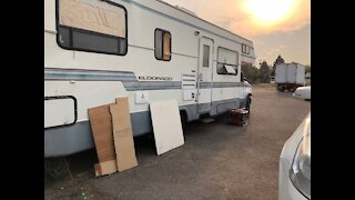 Neighbors concerned about generator noise, sewage smell, potential violence in makeshift RV park