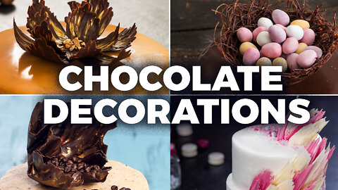 Chocolate Decorations by Home Cooking Adventure