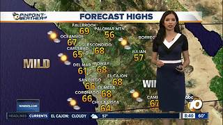 10News Pinpoint Weather Sun. Apr. 29, 2018