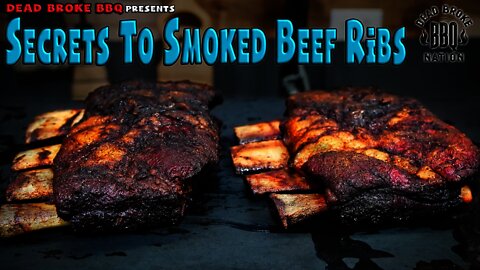 Secrets to Making Smoked Beef Ribs | Wow Are These Fantastic