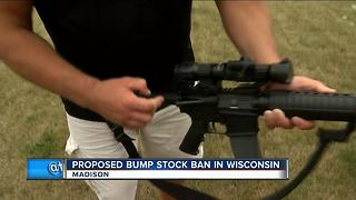 Wisconsin Democrats propose bill banning bump stocks