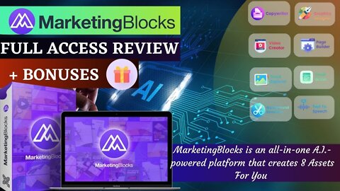 Marketing Blocks Review | It Is Real Or Scam | AI-powered marketing tool | #marketingblocks