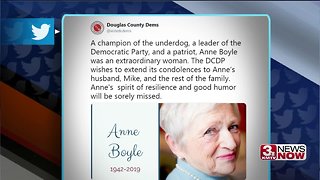 Anne Boyle, long-time Democratic Party leader, passes away