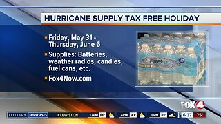 Tax holiday on batteries, flashlights as hurricane season arrives