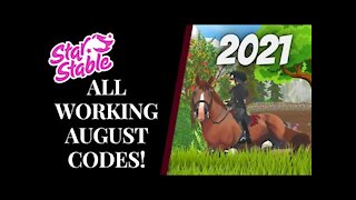Star Stable ALL WORKING AUGUST REDEEM CODES! 2021 Star Stable Quinn Ponylord