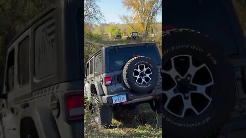 Chevy Stuck in Mud But Jeep Makes It