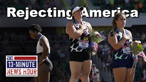 U.S. Olympian Gwen Berry REJECTS National Anthem | Bobby Eberle 13 Minute News Hour Ep. 379