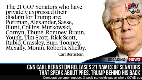 Senators that talk about President Trump behind his back