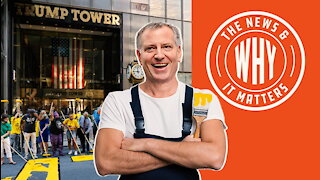 Mayor or ARTIST? De Blasio Helps Paint BLM Mural by Trump Tower | Ep 574