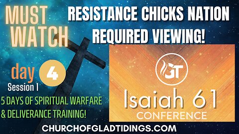 💥🔥MUST WATCH!!! ISAIAH 61 Deliverance Training | Day 4: Session-1 | Oct 12, 2023