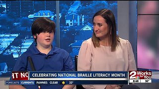Oklahoma School for the Blind celebrates National Braille Literacy Month
