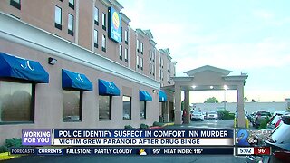 Police identify suspect in Comfort Inn murder