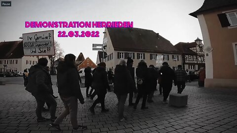 Demonstration Herrieden , 22.03.2022